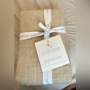 Levtex home euro sham set (2 euro shames)